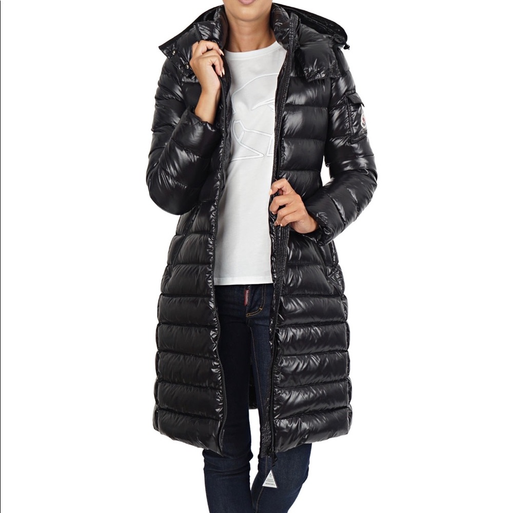Moncler Moka black down coat Size 4